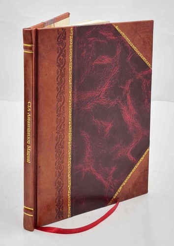 Cia assassination manual - assassination,